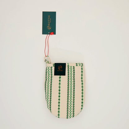Rottie Studio 'Stitch Line' Oven Mitt - Casual Atelier Style (Single Piece)