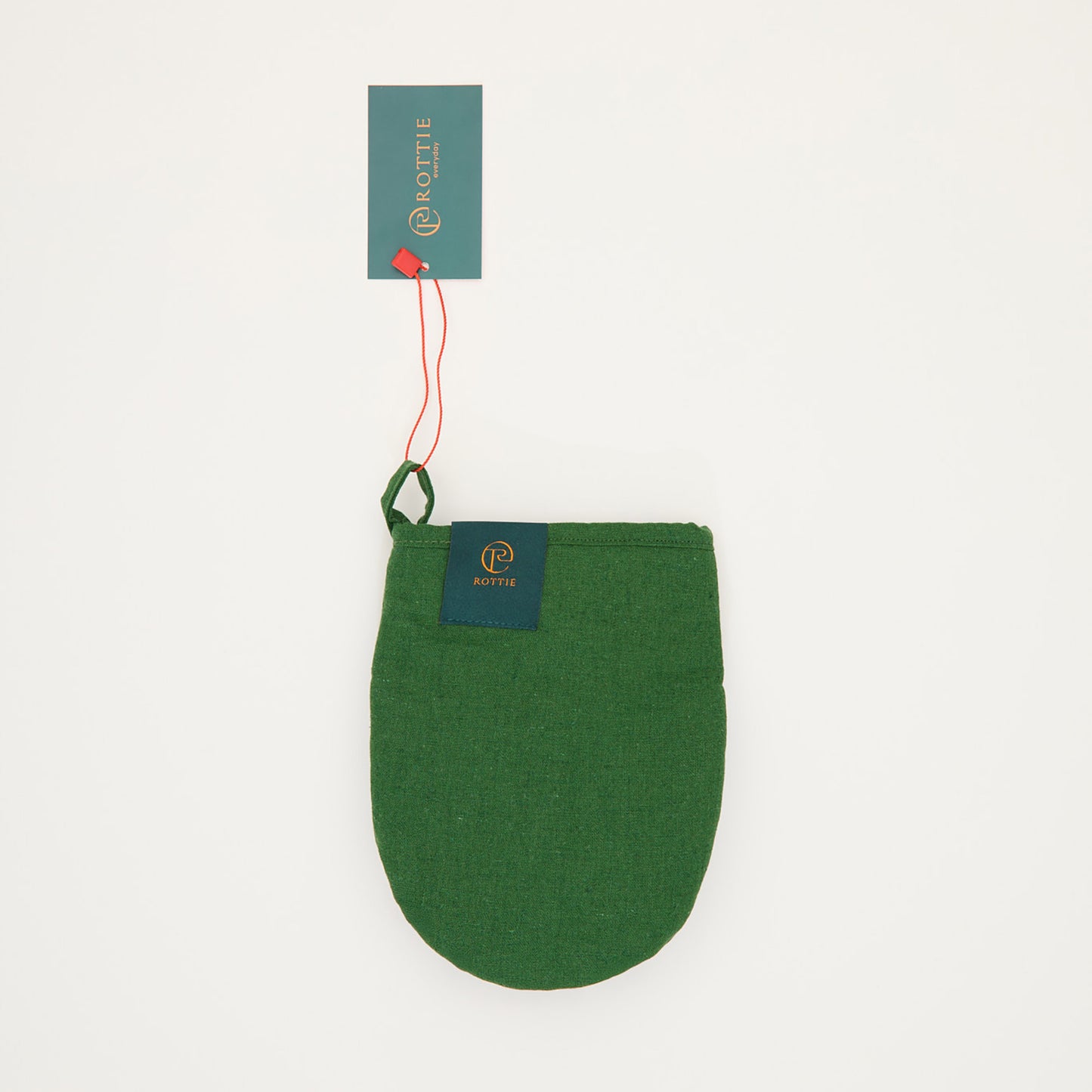 Rottie Studio 'Quiet Plain' Oven Mitt - Natural Earthy Style (Single Piece)
